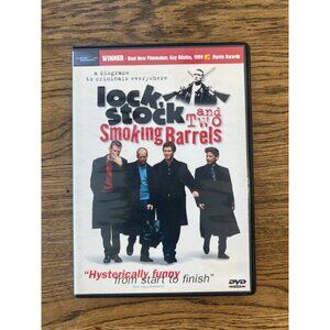 Lock Stock And Two Smoking Barrels DVD 1999 Comedy Movie Guy Ritchie Pre-Owned